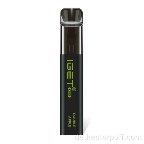 Original Iget King Disposable Vape Device üppige Früchte